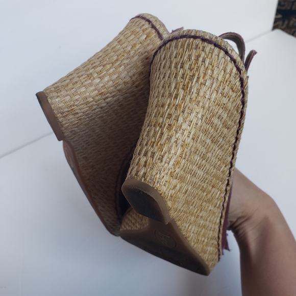 Boc wedge sandals purple sz 9 - Picture 7 of 10